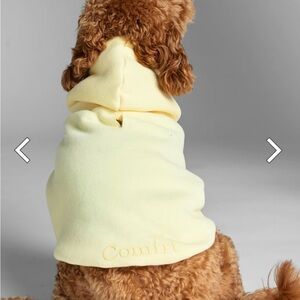 Comfrt Minimalist Paw Hoodie - Buttercream 6X